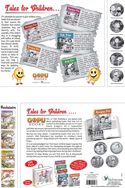 Children Tales (5 Book Set): Keeping touch with Indian folklore, ethics, social mores, customs and spiritual & moral values