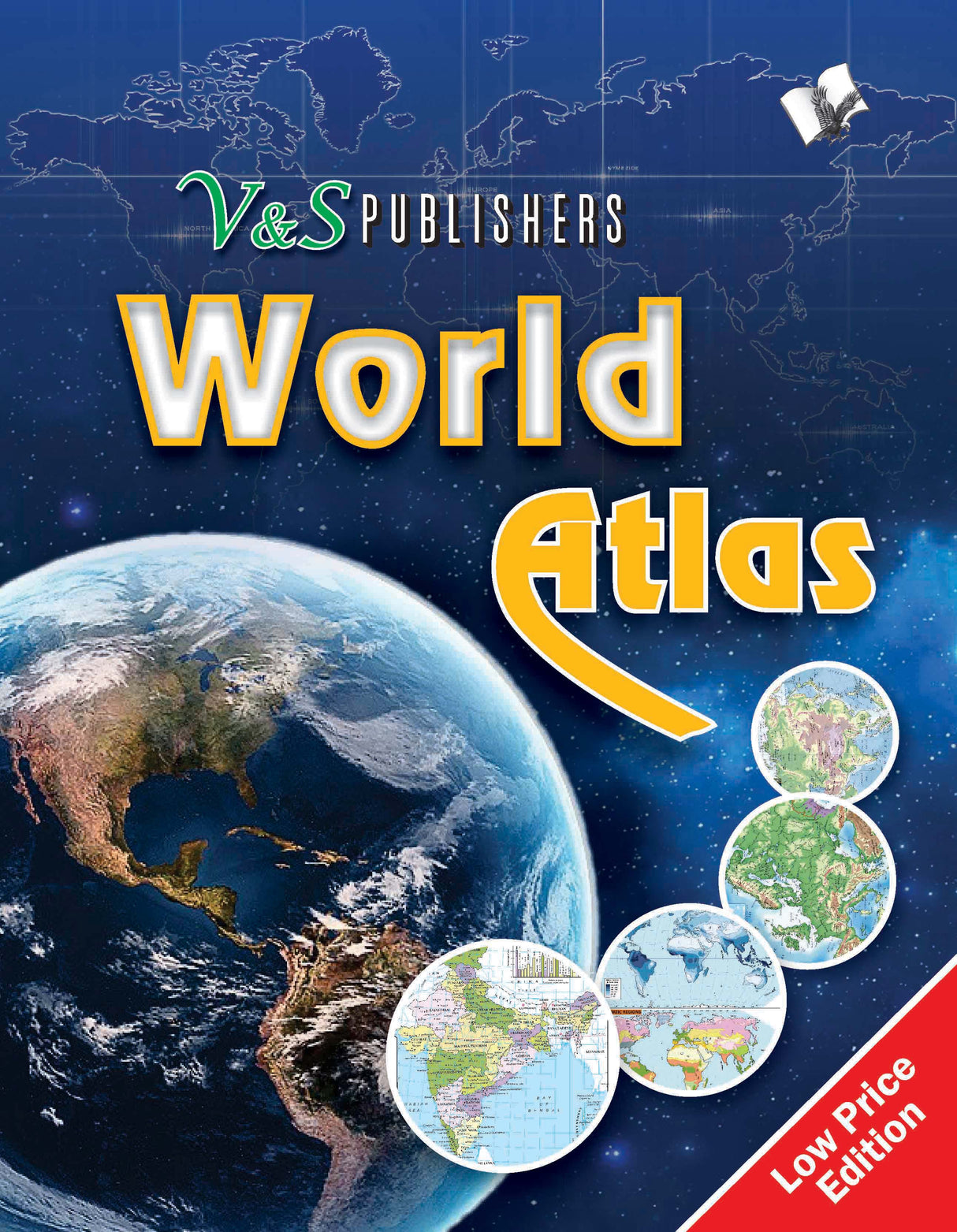 World Atlas: Government approved maps of India and the World, for exams & competitions, in colour