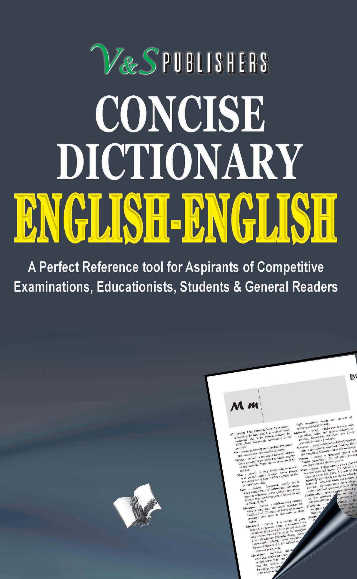 Concise English - English Dictionary: English word - its meaning in English along with sentence