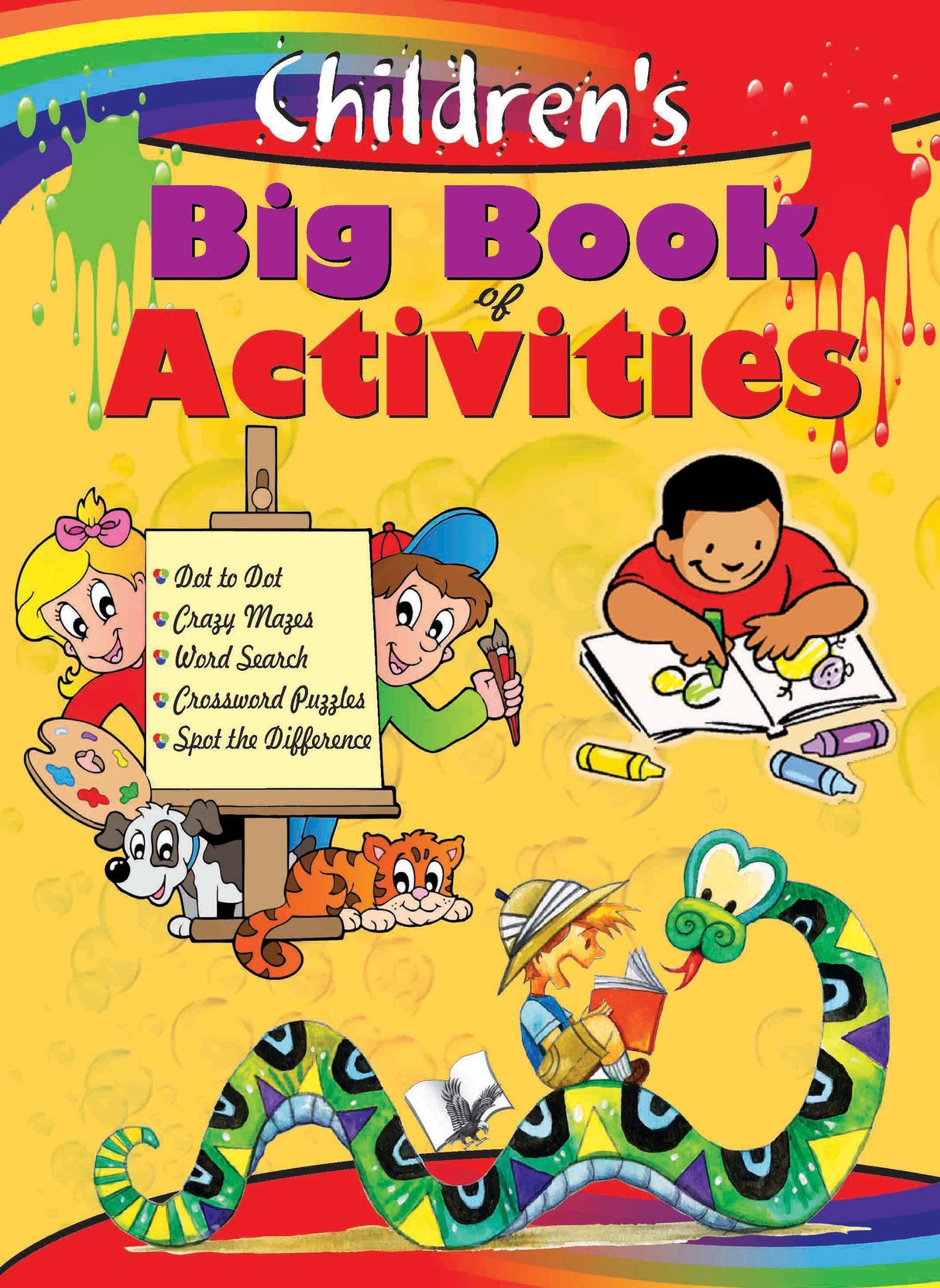 Children's Big Book Of Activities: Helps children develop mental faculty through creativity