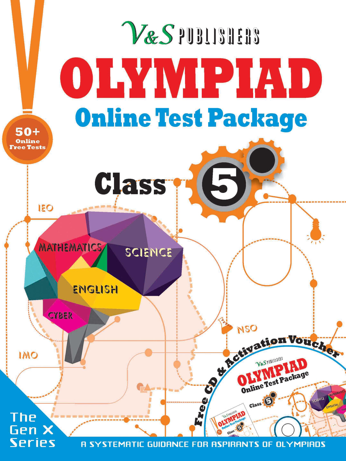 Olympiad Online Test Package Class 5 (Free CD With Activation Voucher): 50 Model Tests, Instant results, 24x7 Online support, Performance analysis