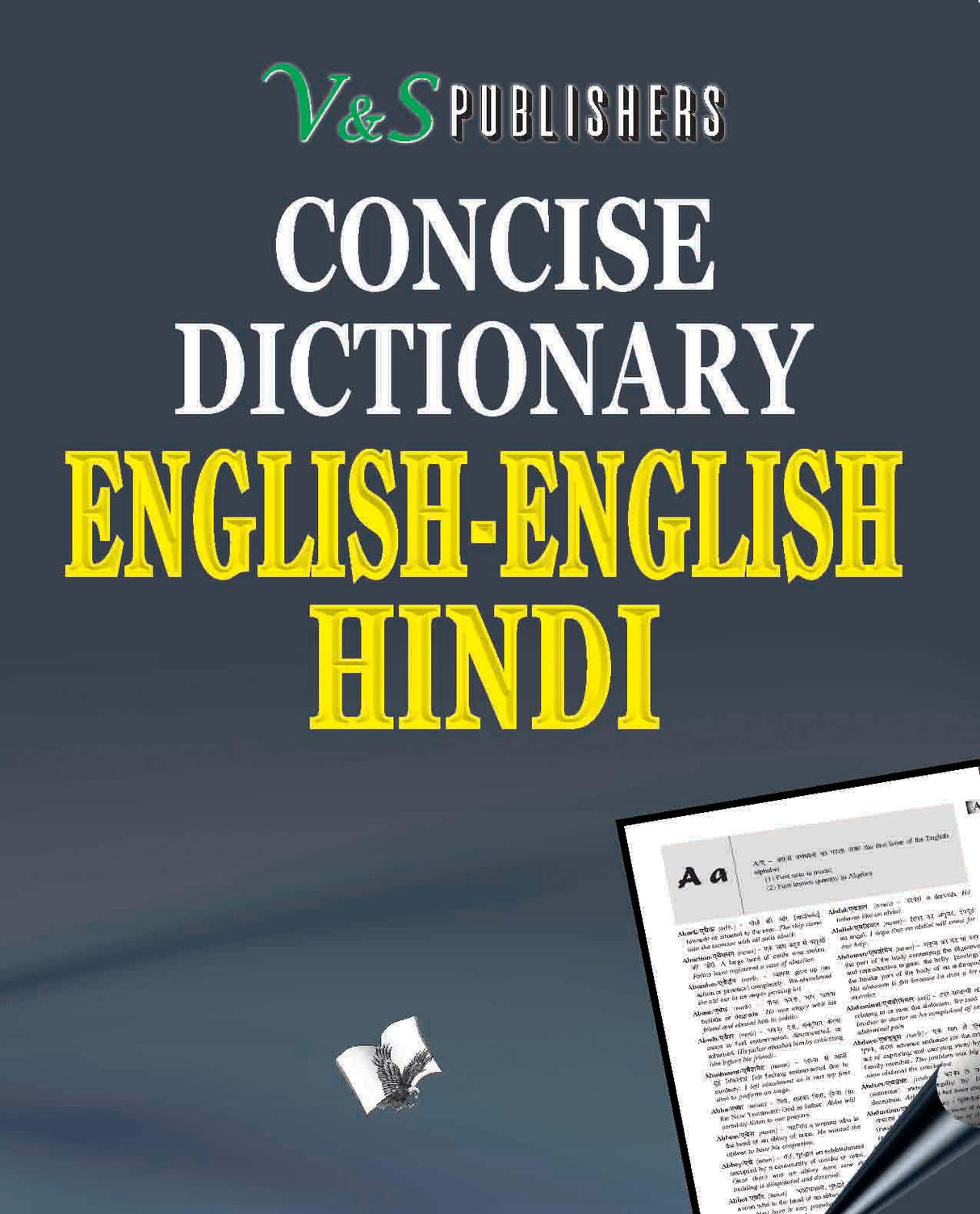 Concise English - English - Hindi Dictionary (Pocket Size): English word - its explanatory meaning in English & Hindi