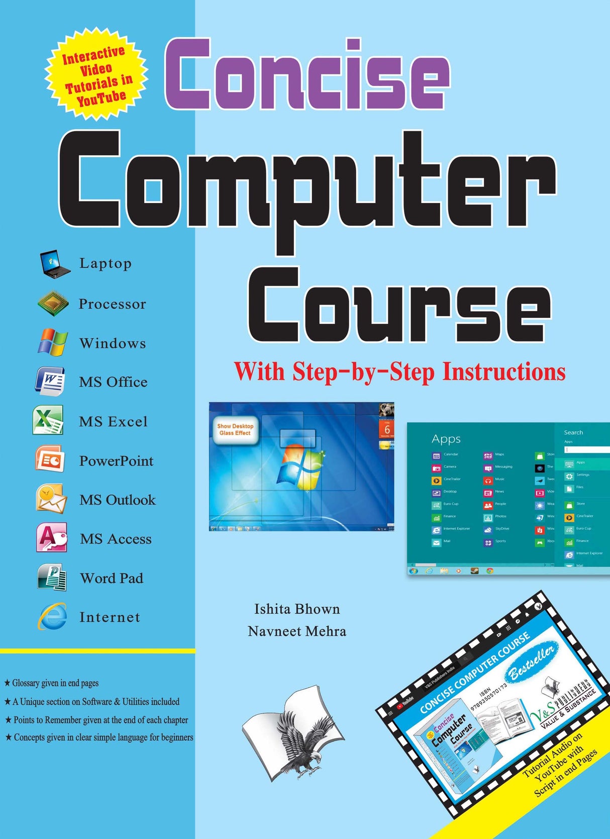 Concise Computer Course (With Youtube AV): Computer and IT in nut-shell