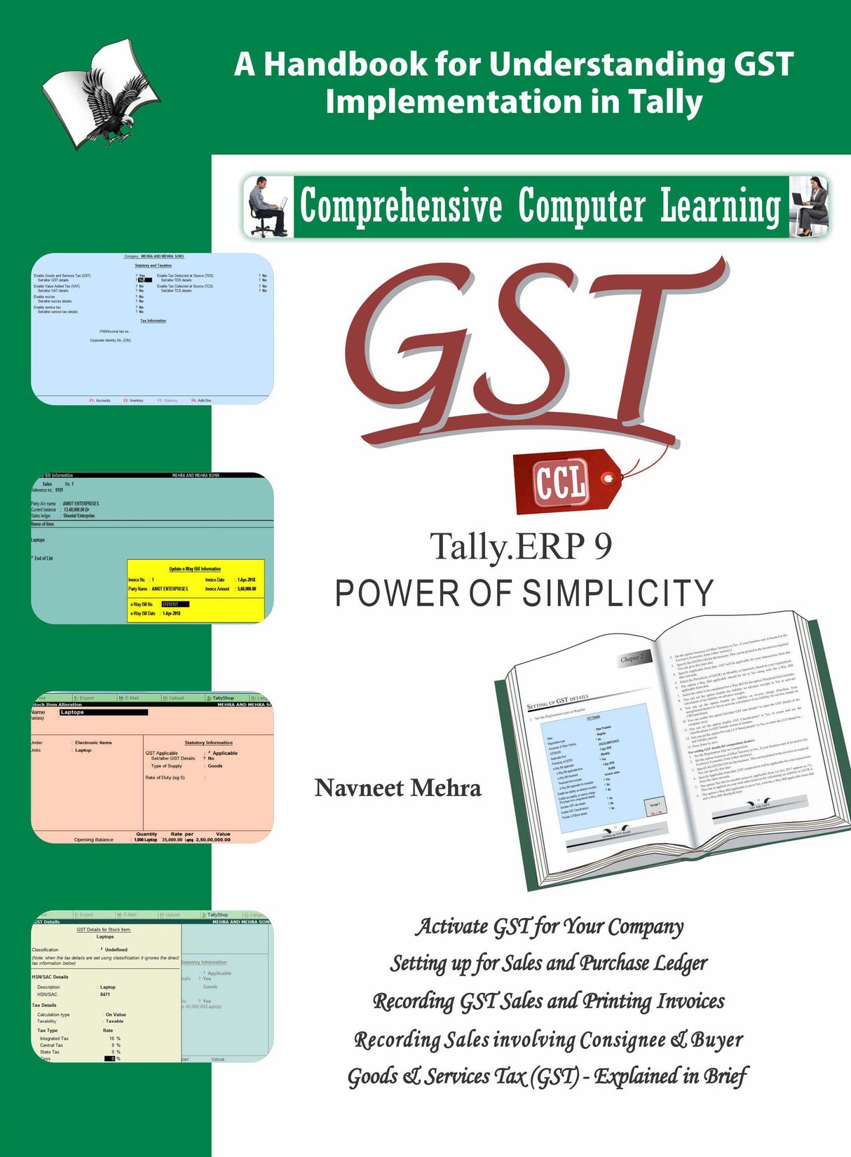 GST Tally ERP9 English: A Handbook for Understanding GST Implementation in Tally